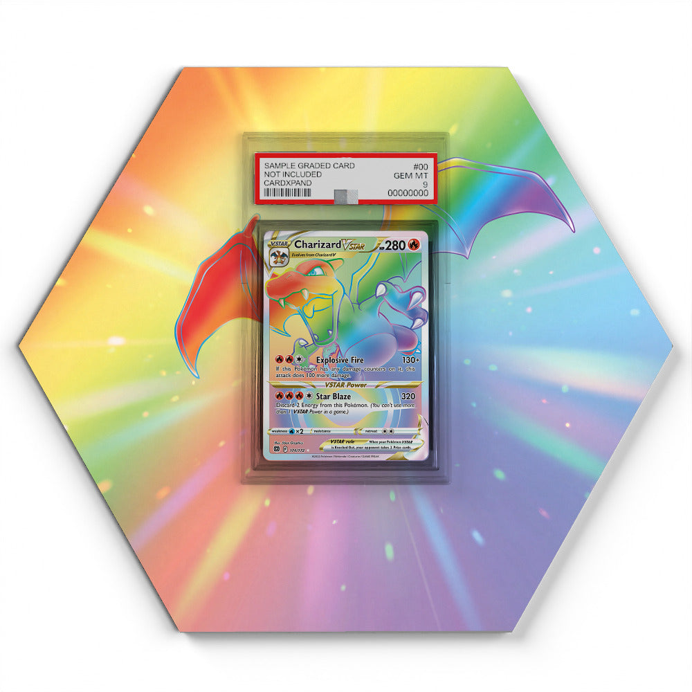 174/172 Charizard VSTAR - Extended Artwork Pokemon Card Display