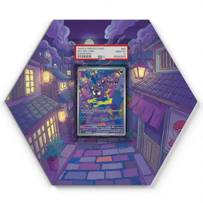 177/162 Gastly - Extended Artwork Pokemon Card Display