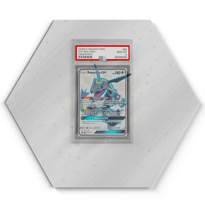 177a/168 Rayquaza GX - Extended Artwork Pokemon Card Display