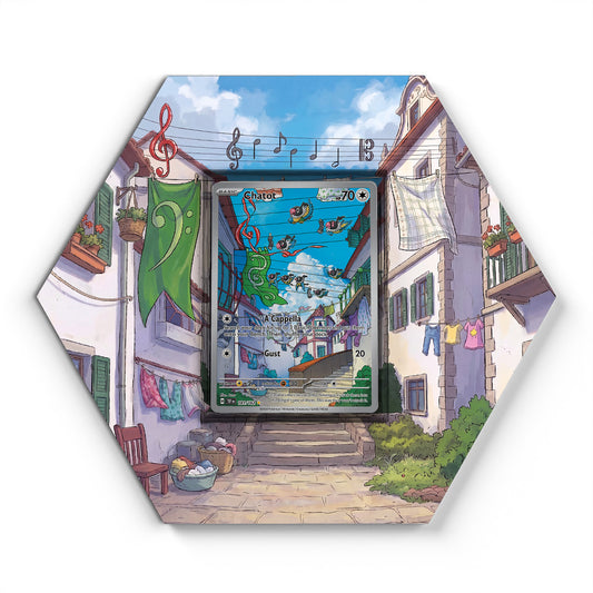 181/162 Chatot - Extended Artwork Pokemon Card Display