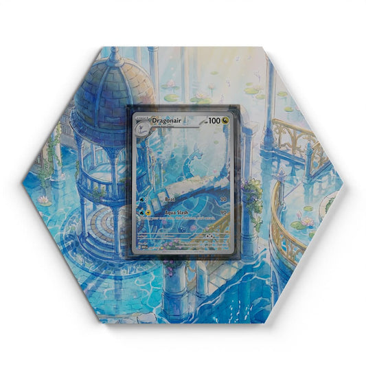 181 Dragonair - Extended Artwork Pokemon Card Display