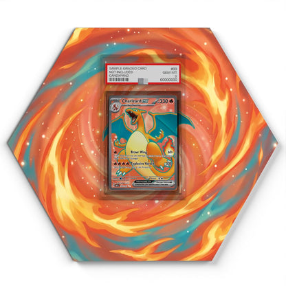 183/165 Charizard ex - Extended Artwork Pokemon Card Display