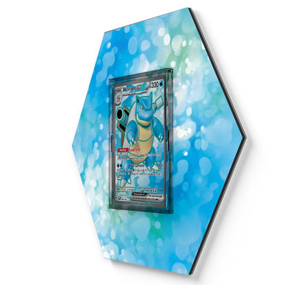 184/165 Blastoise ex - Extended Artwork Pokemon Card Display