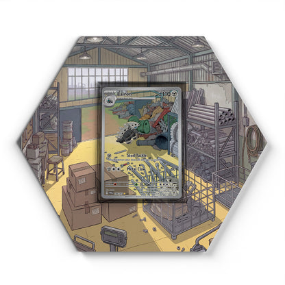 184/167 Lairon - Extended Artwork Pokemon Card Display
