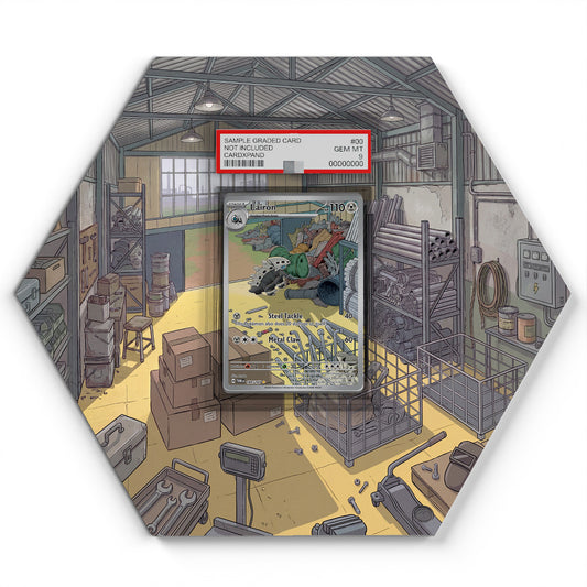184/167 Lairon - Extended Artwork Pokemon Card Display