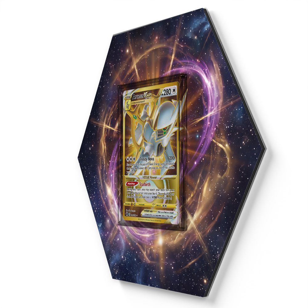 184/172 Arceus Vstar - Extended Artwork Pokemon Card Display