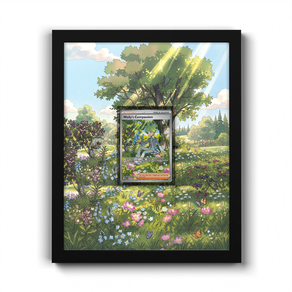 186/132 Wally's Compassion - Extended Artwork Pokemon Card Frame