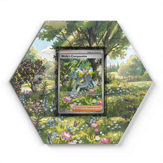 186/132 Wally's Compassion - Extended Artwork Pokemon Card Display