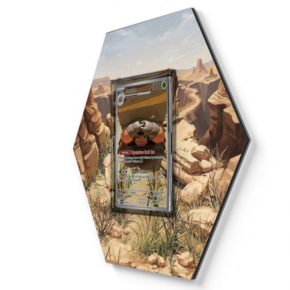 186/182 Crustle - Extended Artwork Pokemon Card Display