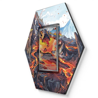 186/182 Magby - Extended Artwork Pokemon Card Display