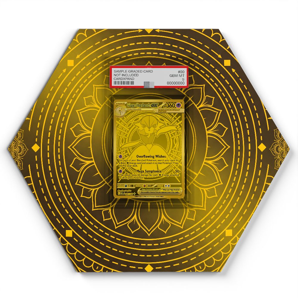 187/132 Mega Gardevoir ex - Extended Artwork Pokemon Card Display