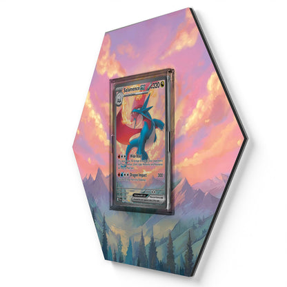 187/159 Salamence EX - Extended Artwork Pokemon Card Display