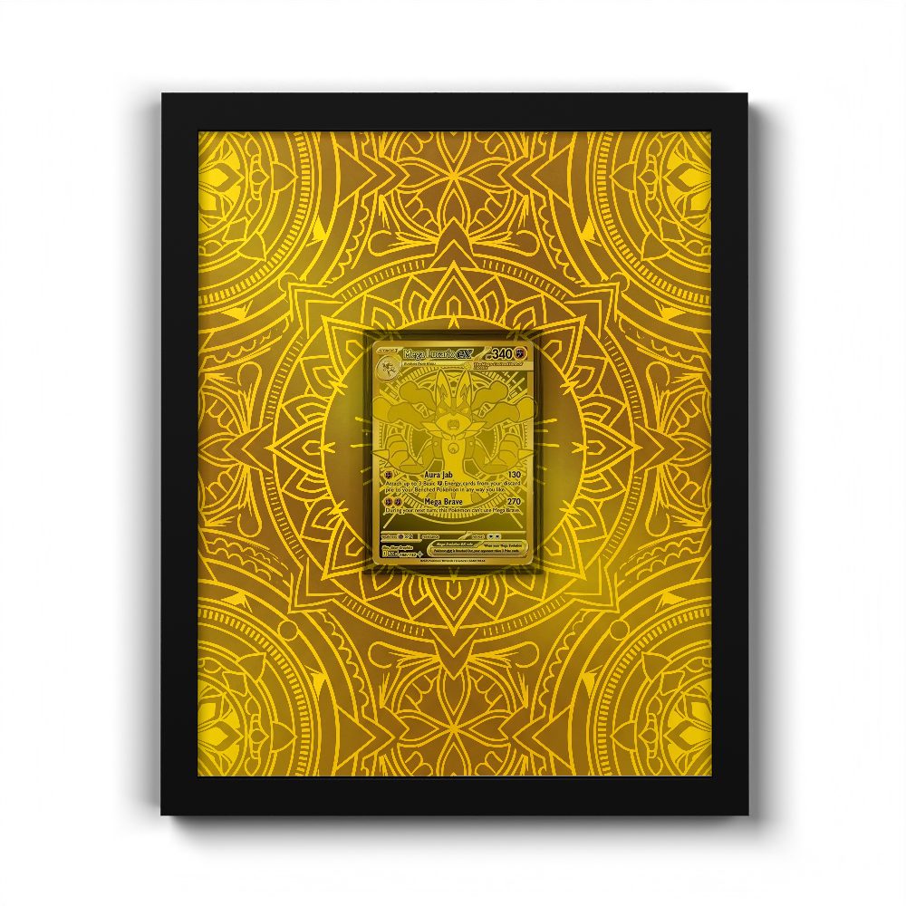 188/132 Mega Lucario ex - Extended Artwork Pokemon Card Frame