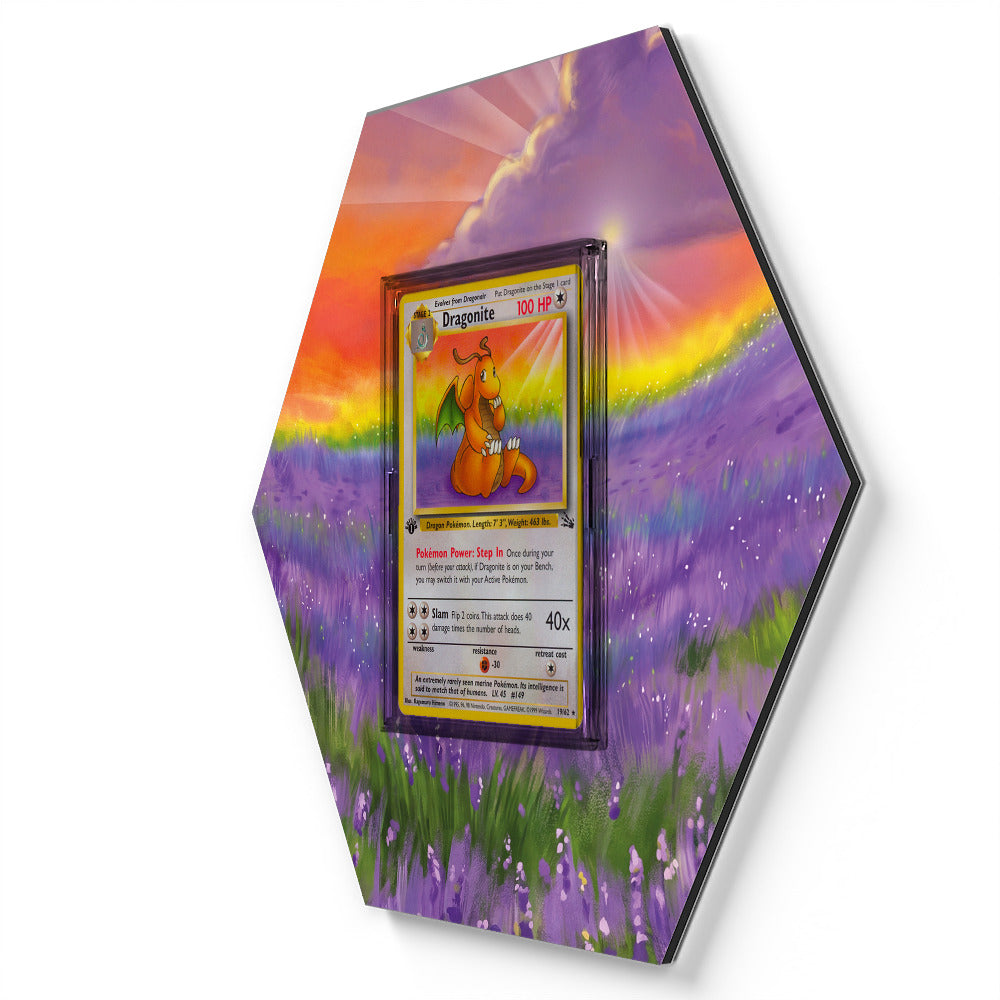 19/62 Dragonite - Extended Artwork Pokemon Card Display
