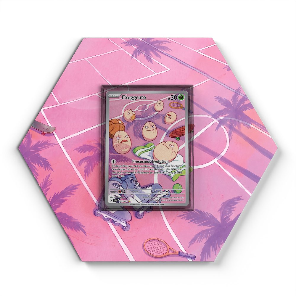 105 Crapustule - Extended Artwork Pokemon Card Display