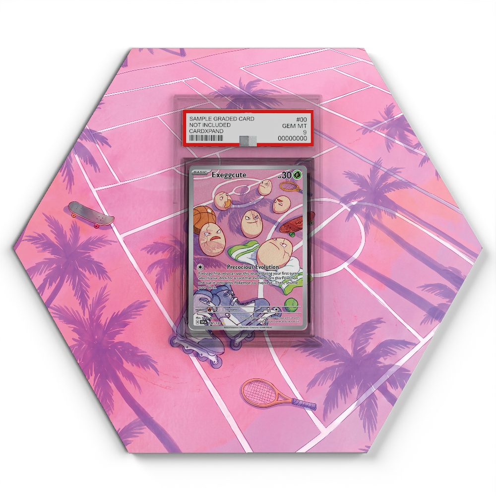 105 Crapustule - Extended Artwork Pokemon Card Display
