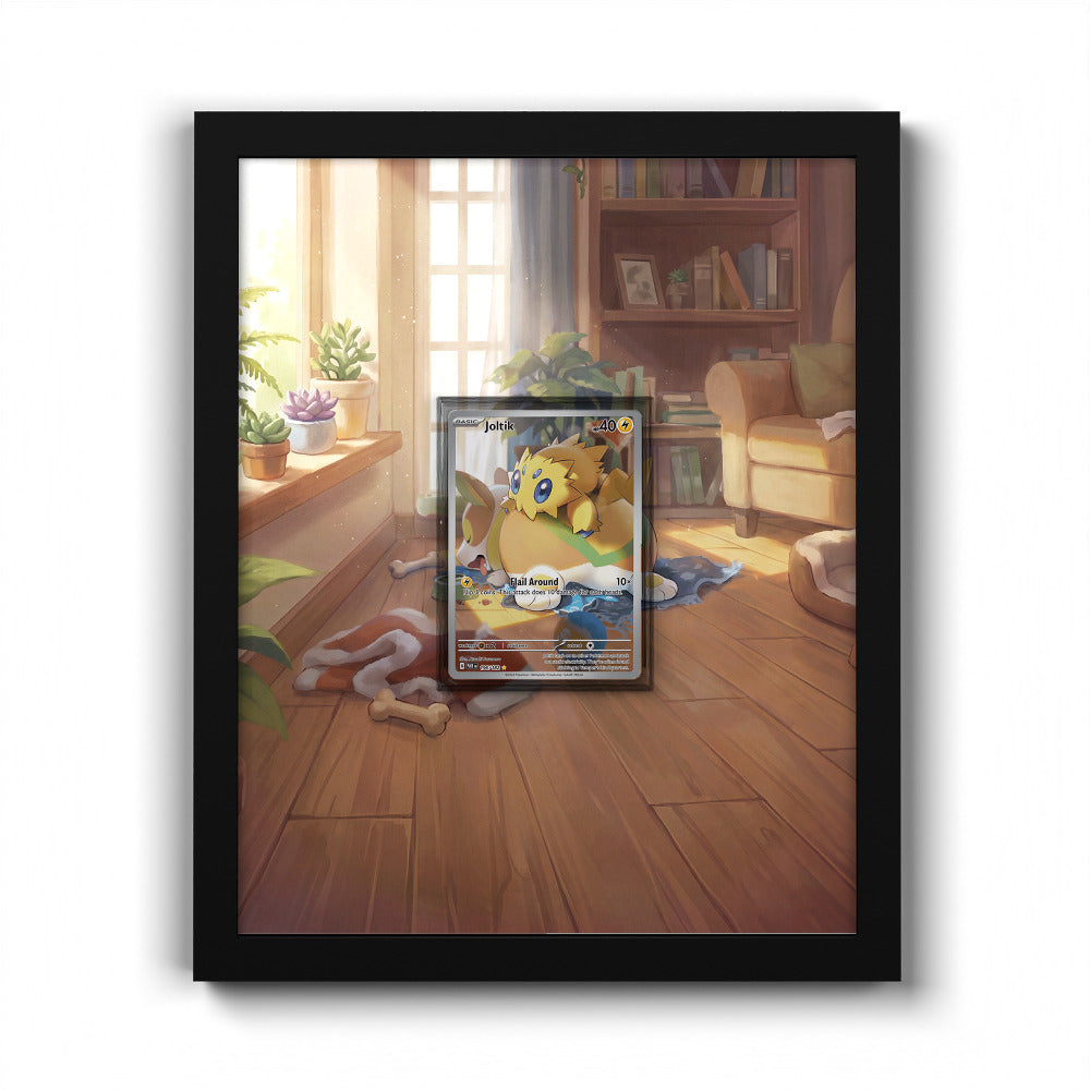 196/182 Joltik - Extended Artwork Pokemon Card Frame