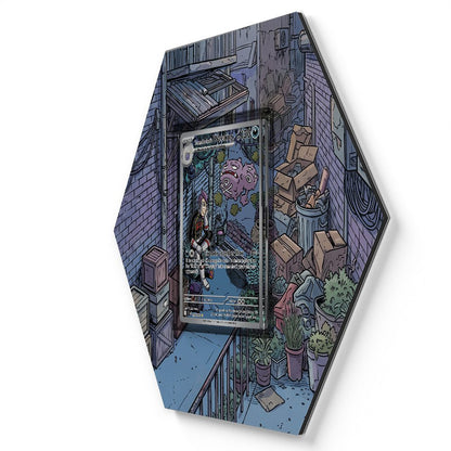 199/182 Team Rocket's Weezing - Extended Artwork Pokemon Card Display