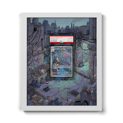 199 Team Rocket's Weezing - Extended Artwork Framed Pokemon Card Display