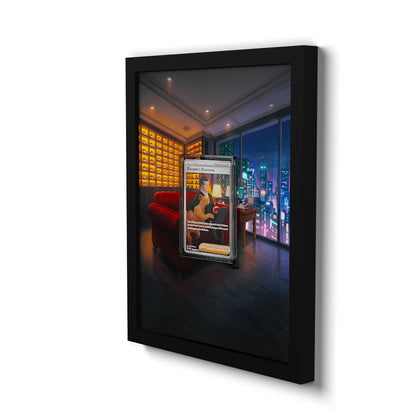 204 Giovanni's Charisma - Extended Artwork Framed Pokemon Card Display