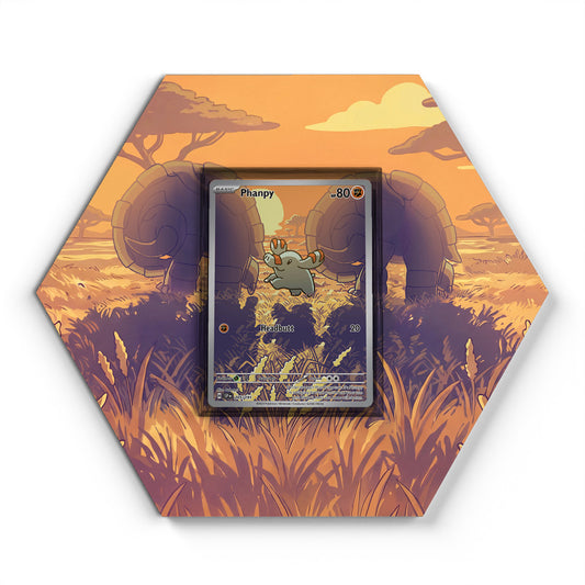 205/191 Phanpy - Extended Artwork Pokemon Card Display