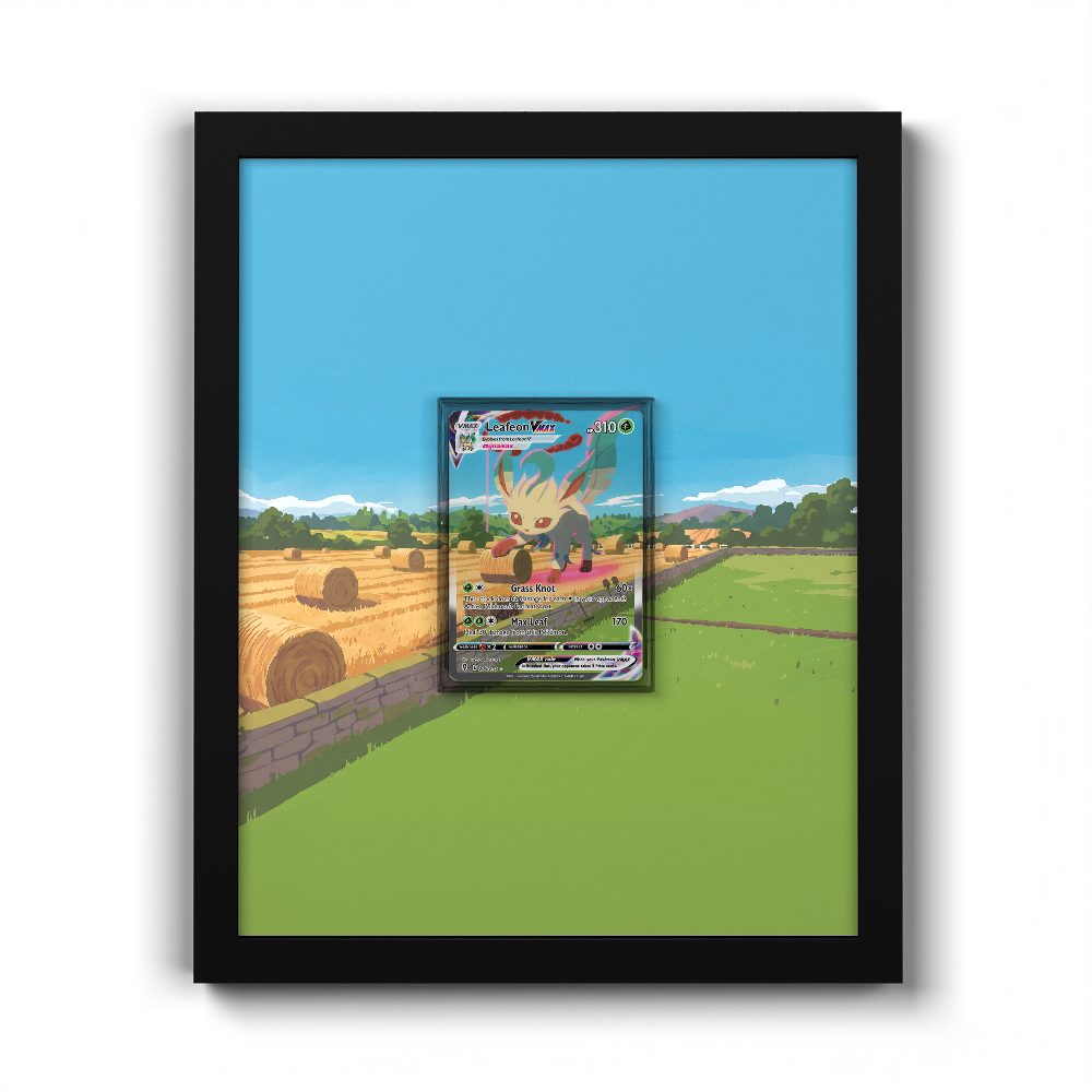 205/203 Leafeon VMAX - Extended Artwork Pokemon Card Frame