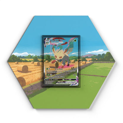 205/203 Leafeon VMAX - Extended Artwork Pokemon Card Display