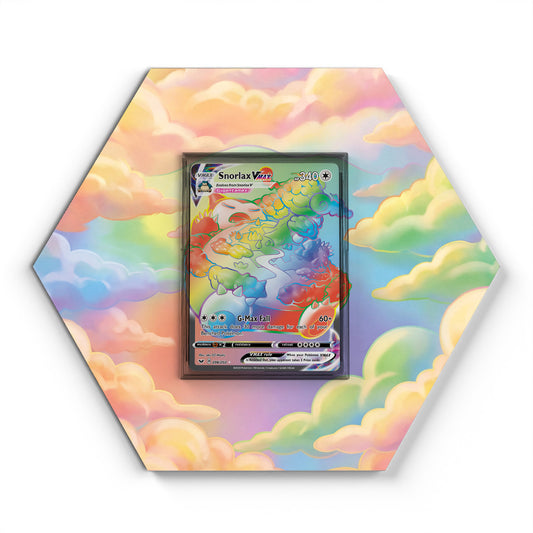 206/202 Snorlax VMAX - Extended Artwork Pokemon Card Display