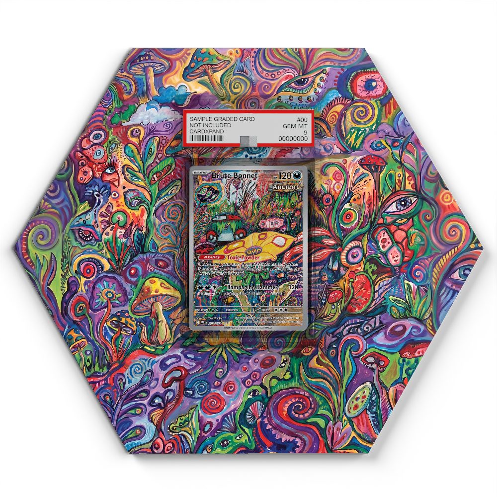 207/182 Brute Bonnet - Extended Artwork Pokemon Card Display