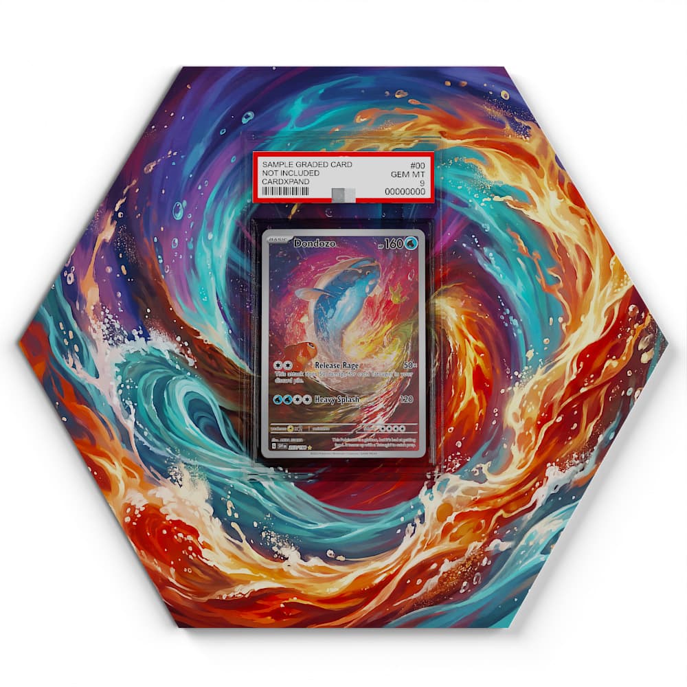 164/131 Gromago EX - Extended Artwork Pokemon Card Display