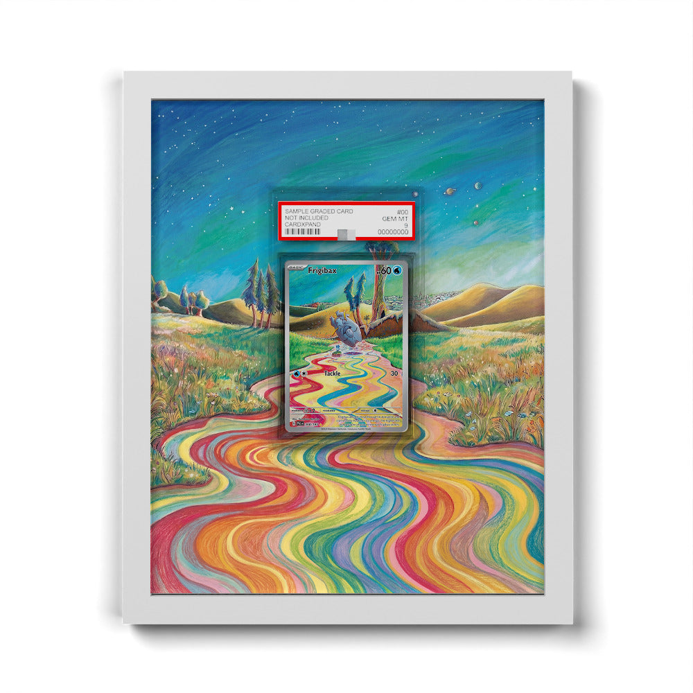 208/193 Frigibax - Extended Artwork Pokemon Card Frame