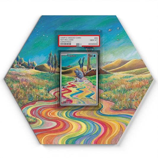 208/193 Frigibax - Extended Artwork Pokemon Card Display
