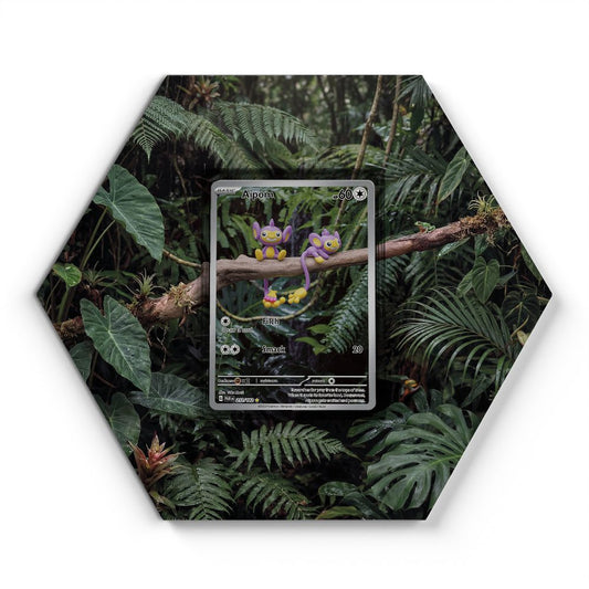 211/182 Aipom - Extended Artwork Pokemon Card Display