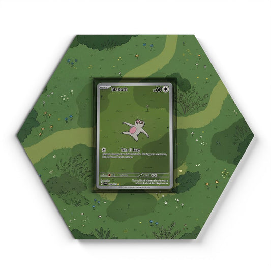212/191 Slakoth - Extended Artwork Pokemon Card Display