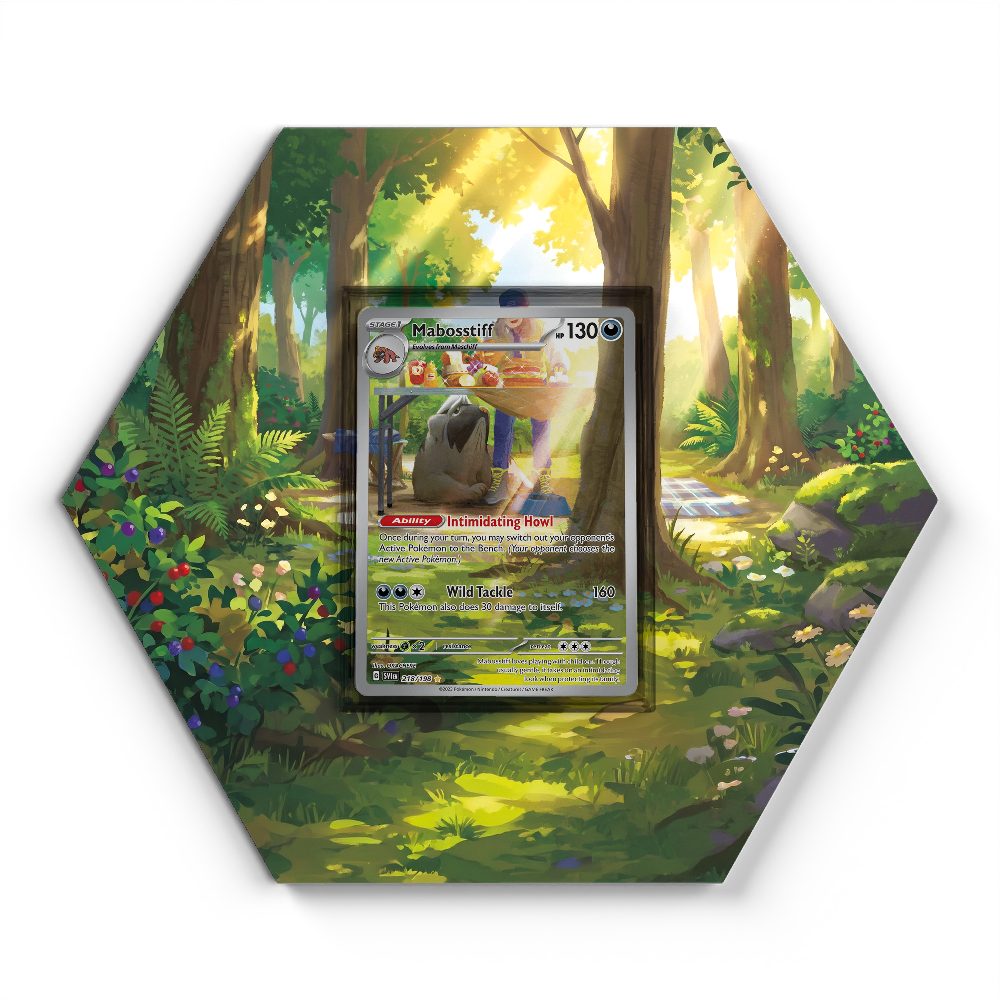 218/198 Mabosstiff - Extended Artwork Pokemon Card Display