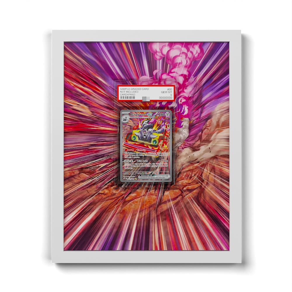 revavroom pokemon card 224 EX TY25 Special Illustration Rare Retreat Pokemon base set card Variant:FFI - Garland at the Chaos Shrine