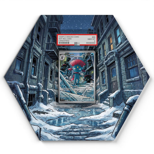 228/217 Weavile - Extended Artwork Pokemon Card Display