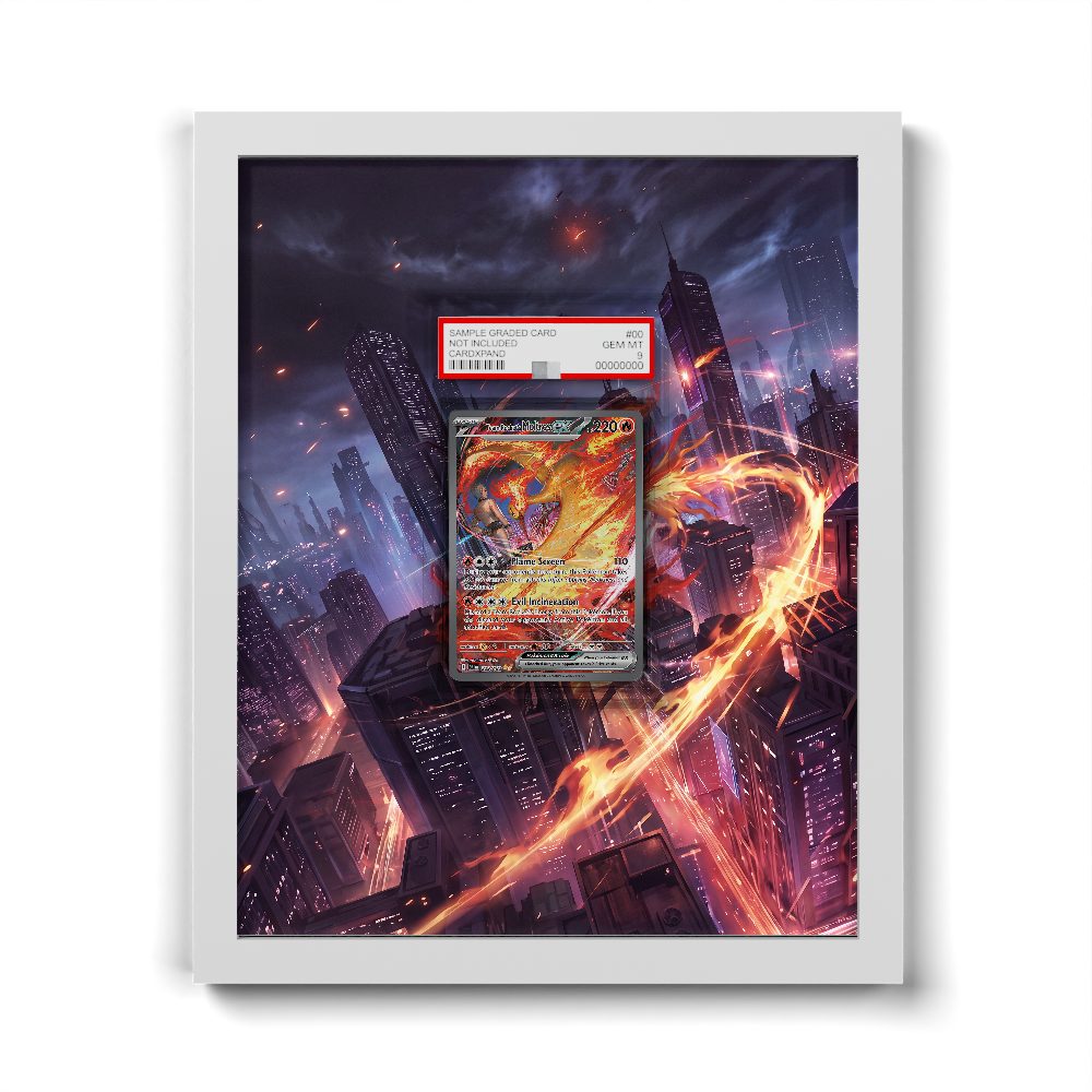 229/182 Team Rocket's Moltres EX - Extended Artwork Pokemon Card Frame