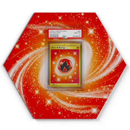 230/197 Basis-Feuer-Energie - Extended Artwork Pokemon Card Display