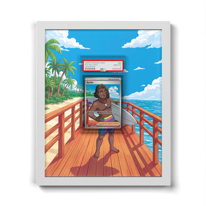 235/191 Surfer - Extended Artwork Pokemon Card Frame