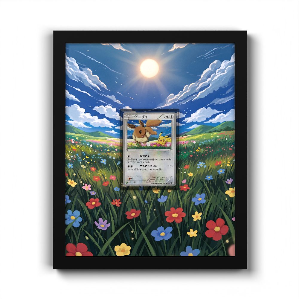 235/BW-P Eevee - Extended Artwork Pokemon Card Frame