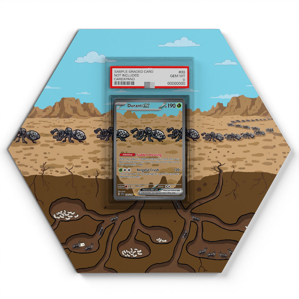 236/191 Durant EX - Extended Artwork Pokemon Card Display