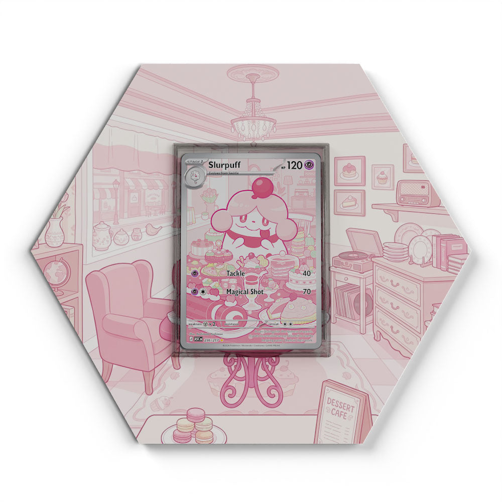 236/217 Slurpuff - Extended Artwork Pokemon Card Display