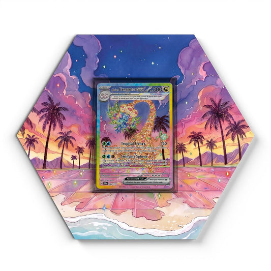 242/191 Alolan Exeggutor ex - Extended Artwork Trading Card Display