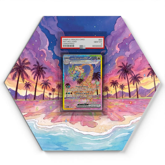 242/191 Alolan Exeggutor ex - Extended Artwork Trading Card Display