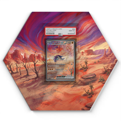246/198 Great Tusk EX - Extended Artwork Pokemon Card Display