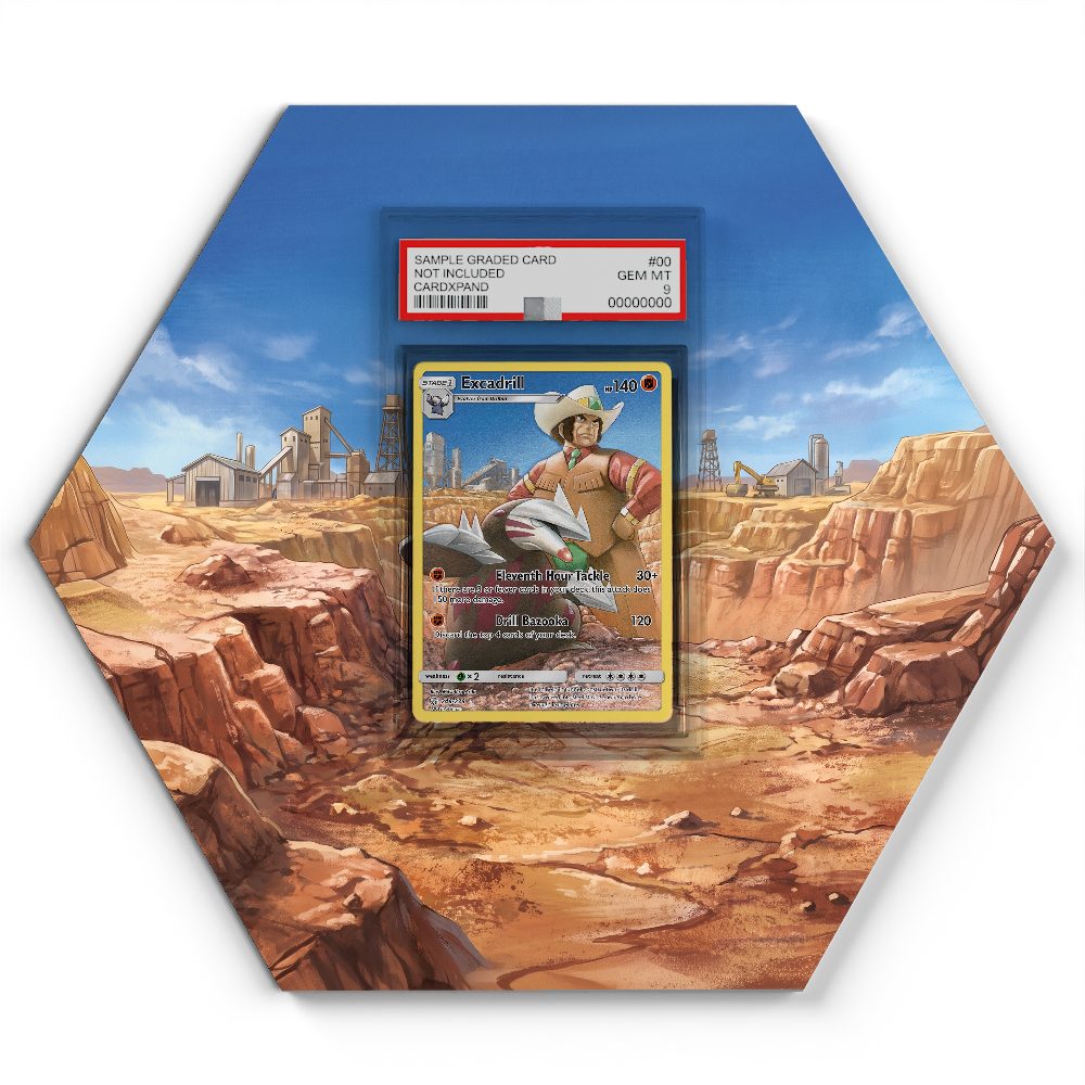 246/236 Excadrill - Extended Artwork Pokemon Card Display