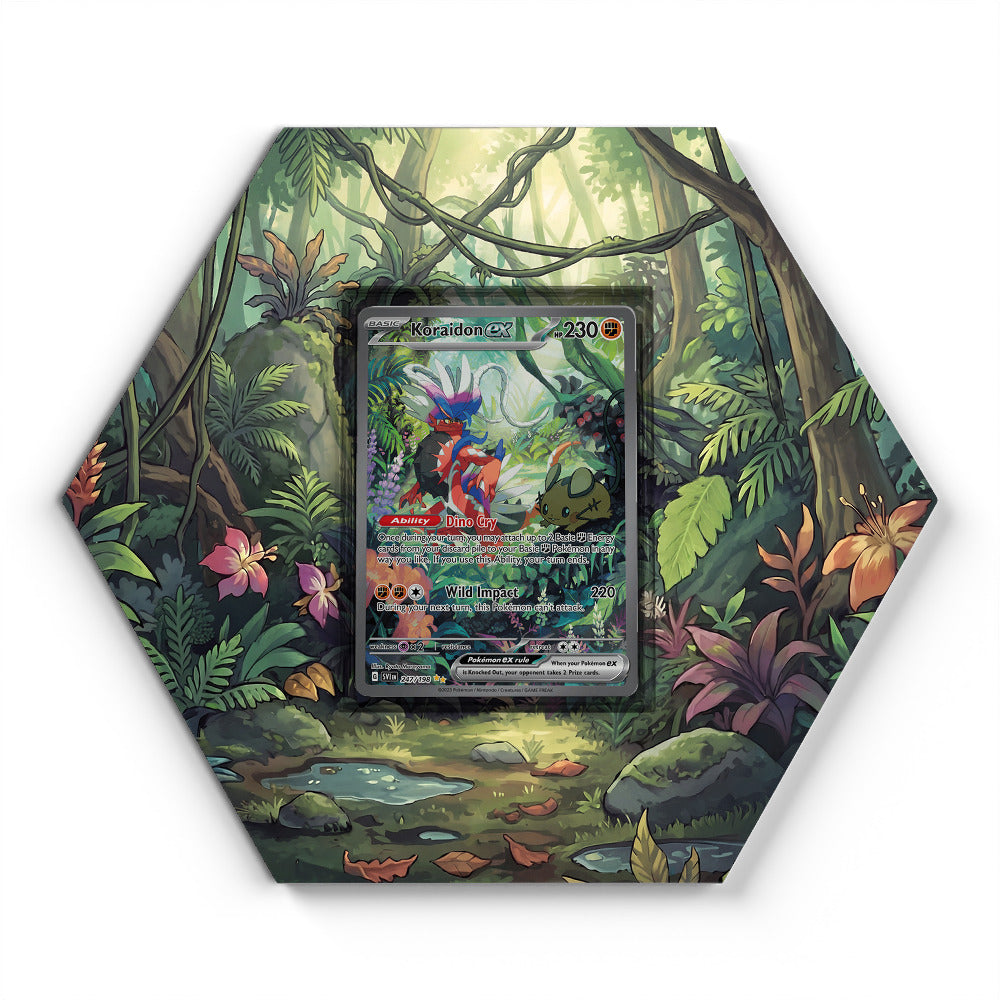 247/198 Koraidon EX - Extended Artwork Pokemon Card Display
