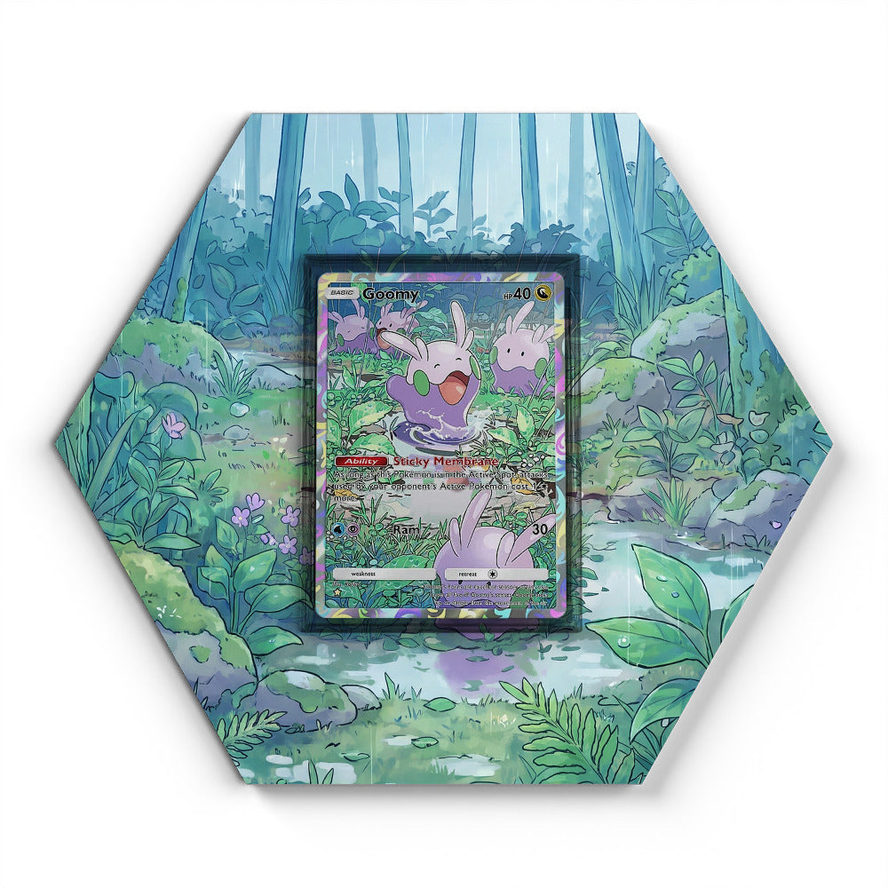 247 Goomy - Extended Artwork Pokemon Card Display