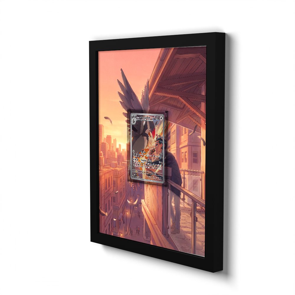 249/217 Larry's Staraptor - Extended Artwork Framed Pokemon Card Display